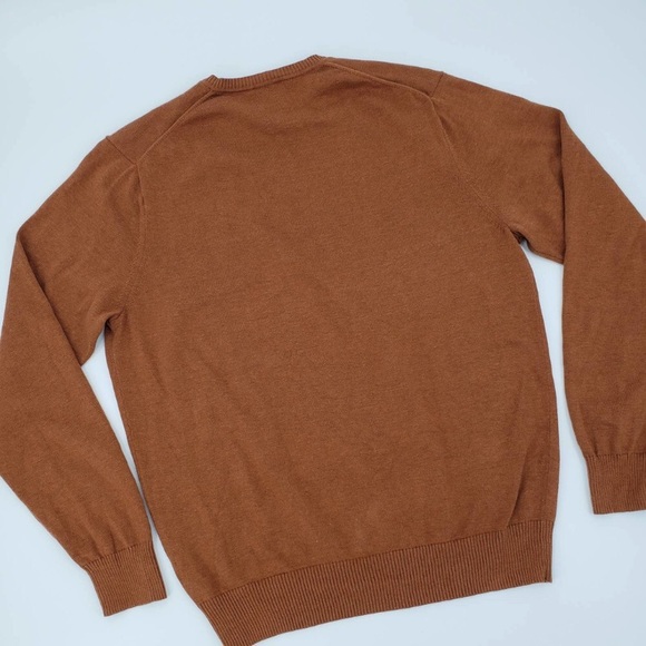 Jos. A. Bank pima cotton V-neck sweater size M - Picture 3 of 11